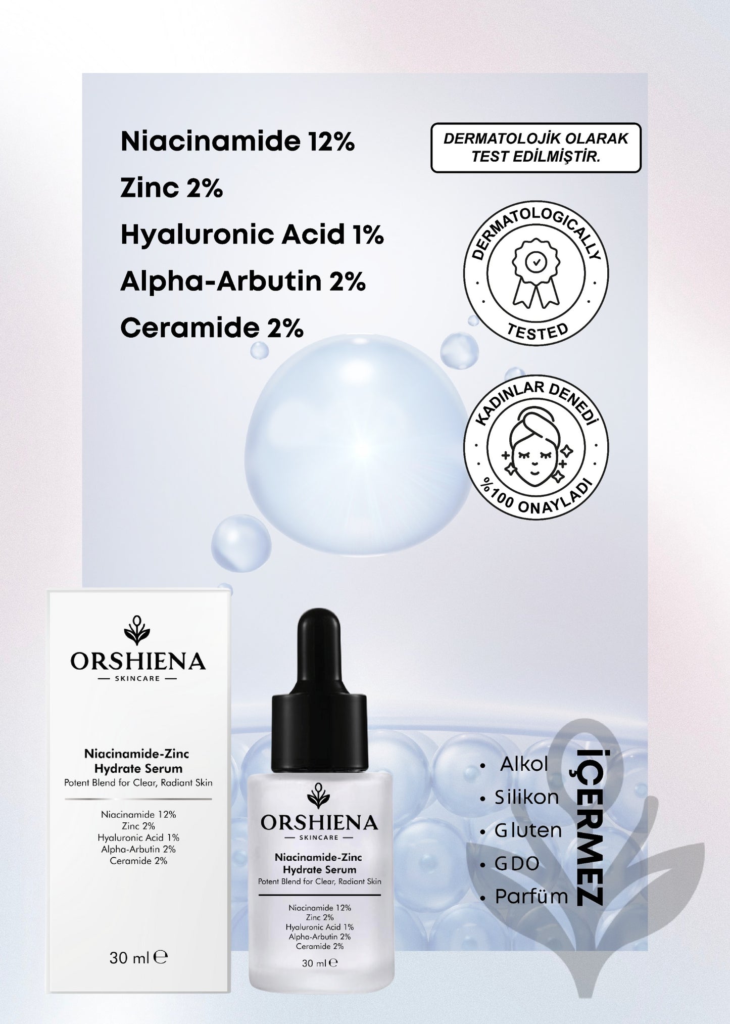 Niacinamide-Zinc Hydrate Serum